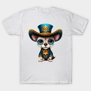 Dia de los Muertos Dog #7 T-Shirt